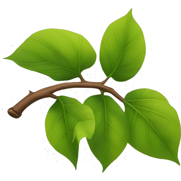 leaves on a branch emoji