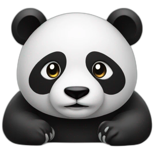 Panda coding emoji
