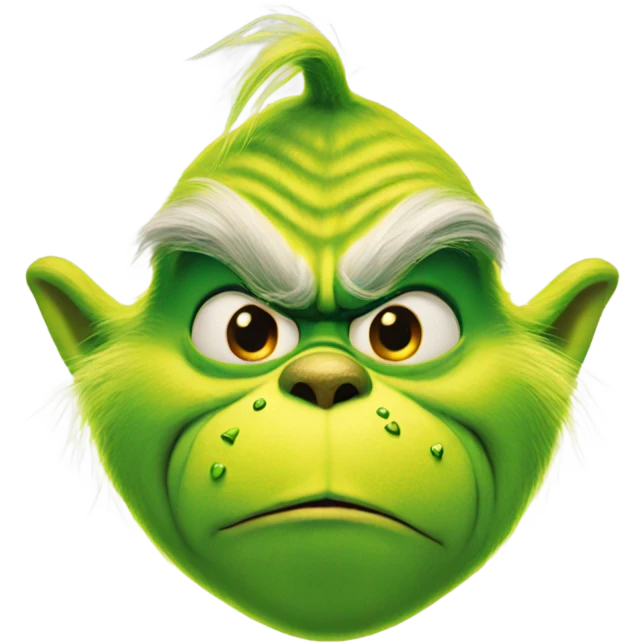 The grinch emoji