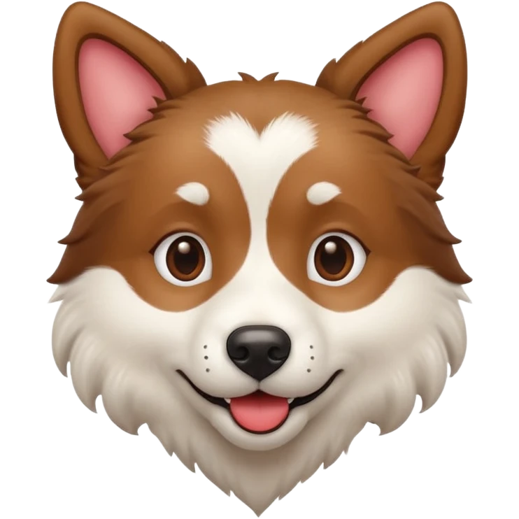 Сердечко лайк в виде породы лайка emoji