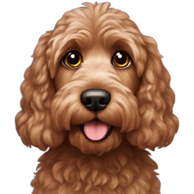 sable cockapoo emoji