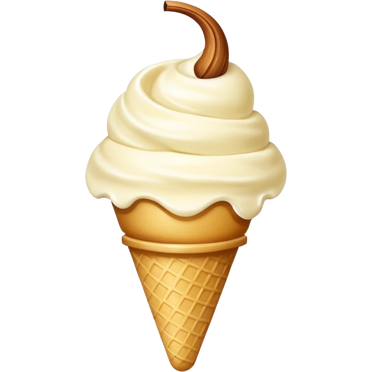 Ice cream emoji