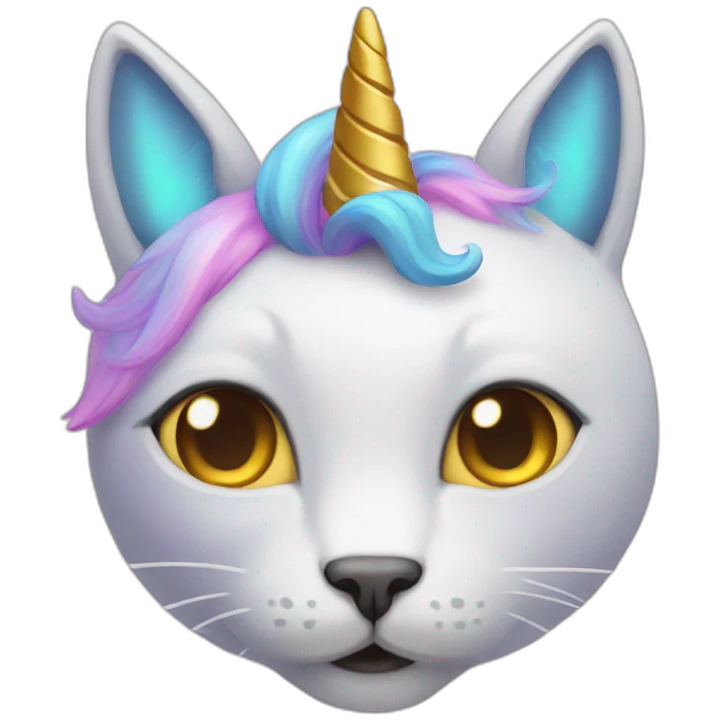 Cat unicorn emoji