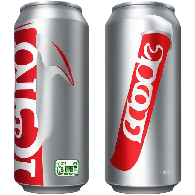 A can of Diet Coke emoji