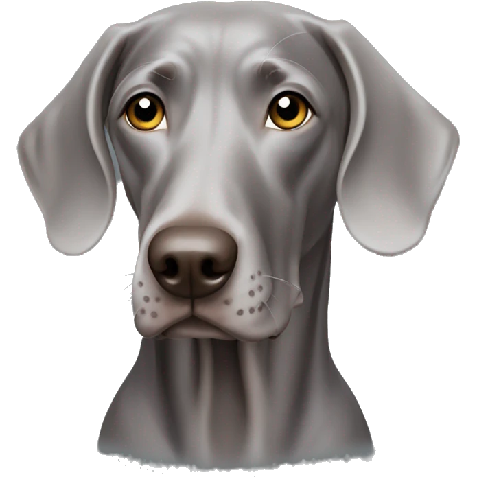 Weimaraner emoji