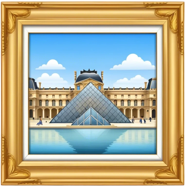 Louvre Museum emoji