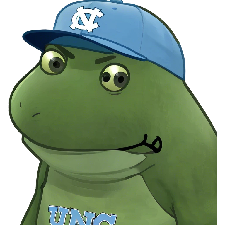 Unc tarheels ramses mascot emoji