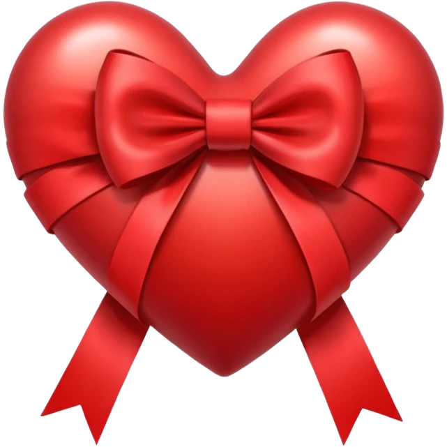 heart with a bow emoji