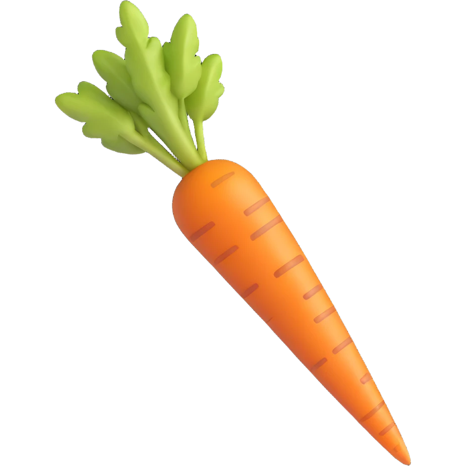 A single carrot emoji
