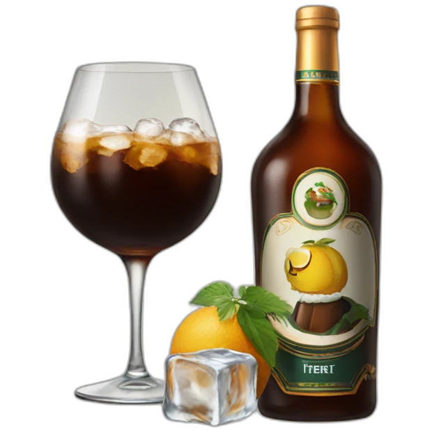 fernet with ice emoji