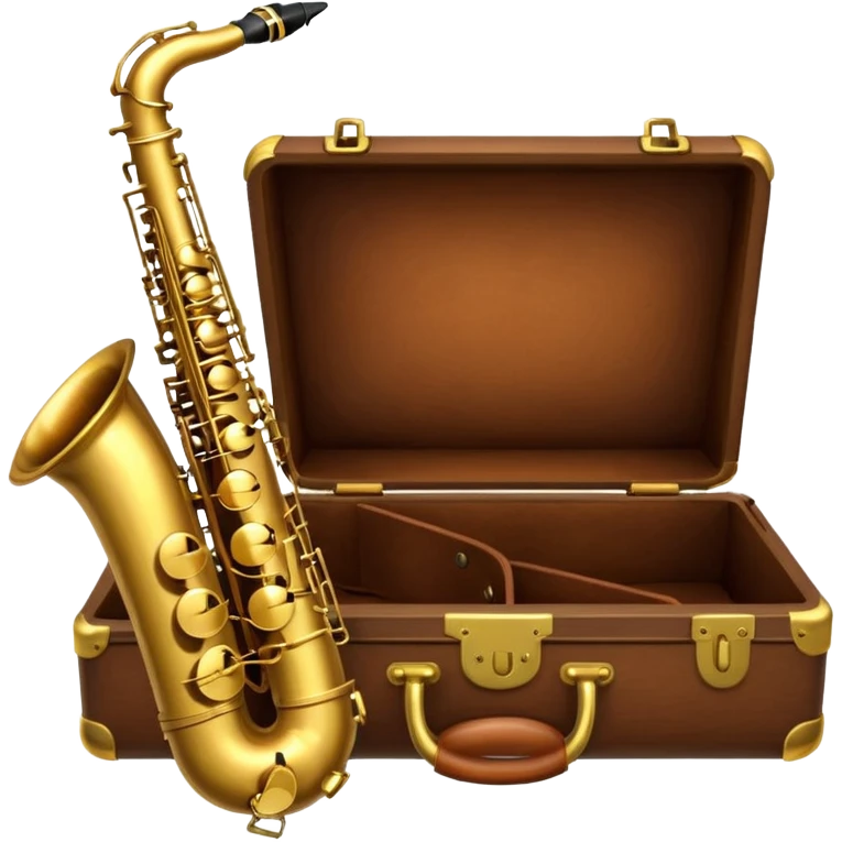 saxophone in a case emoji
