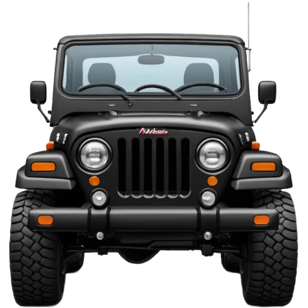 Mahindra thar emoji