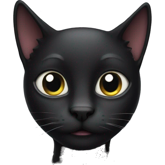 Black cat emoji