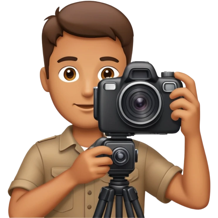 Camera man emoji