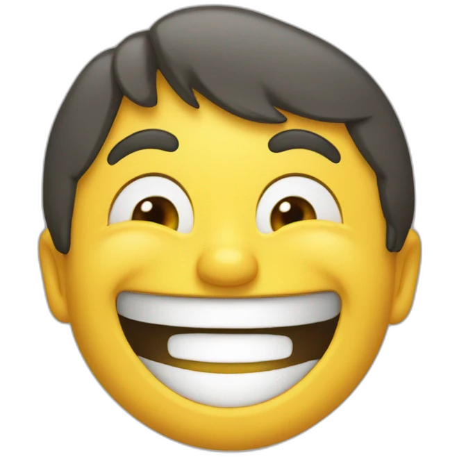 Matteo Renzi laughing emoji