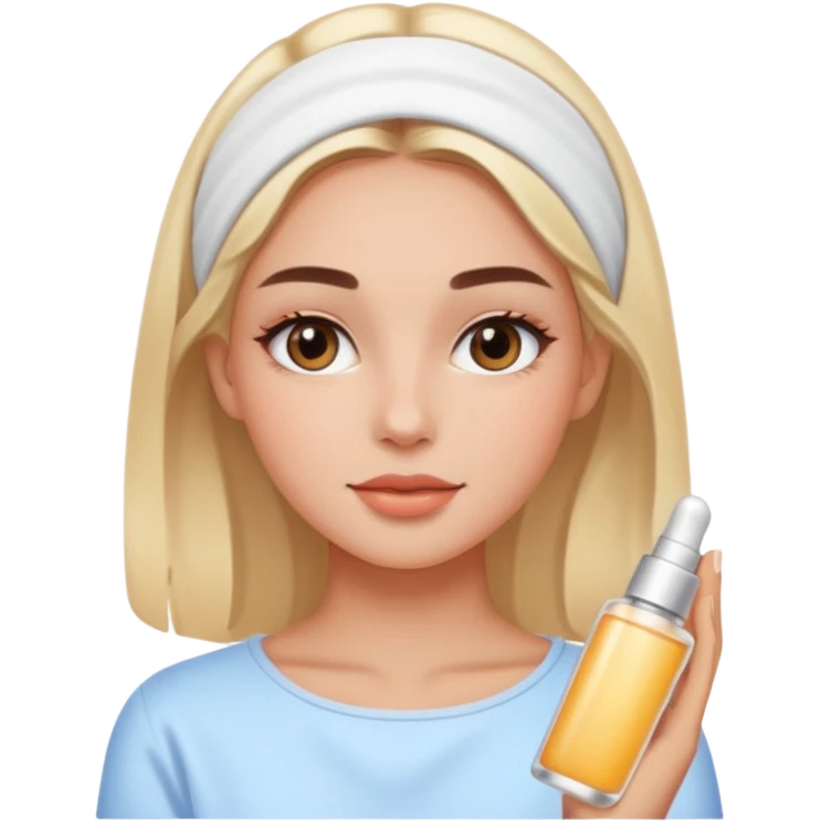 Girly skincare emoji