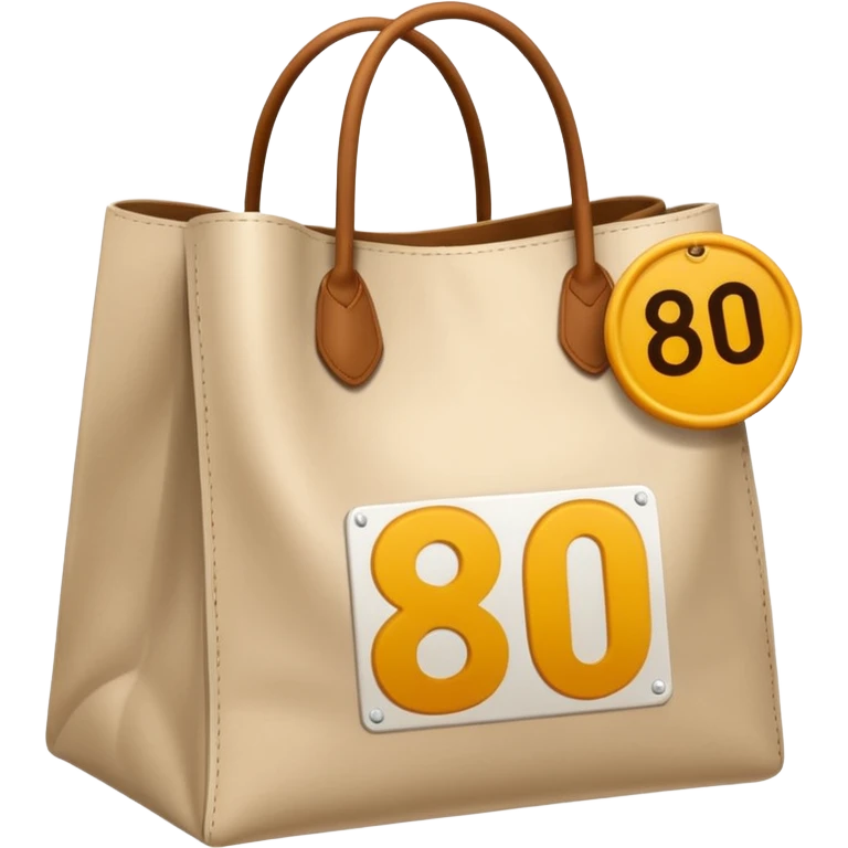 Mark-up x10 The number 800 should be crossed out and 8000 written on the label next to the bag emoji