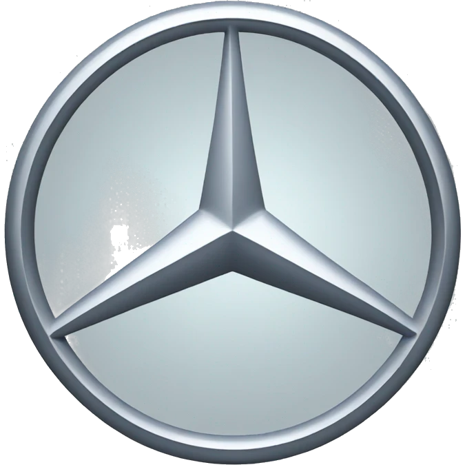 Mercedes benz logo emoji