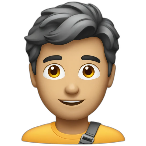 Handsome software engineer emoji