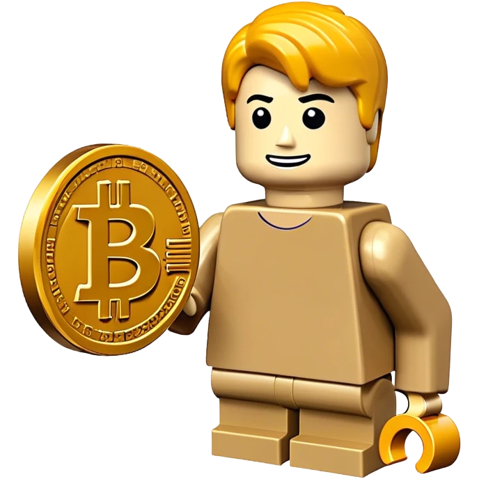 lego homme bitcoin emoji