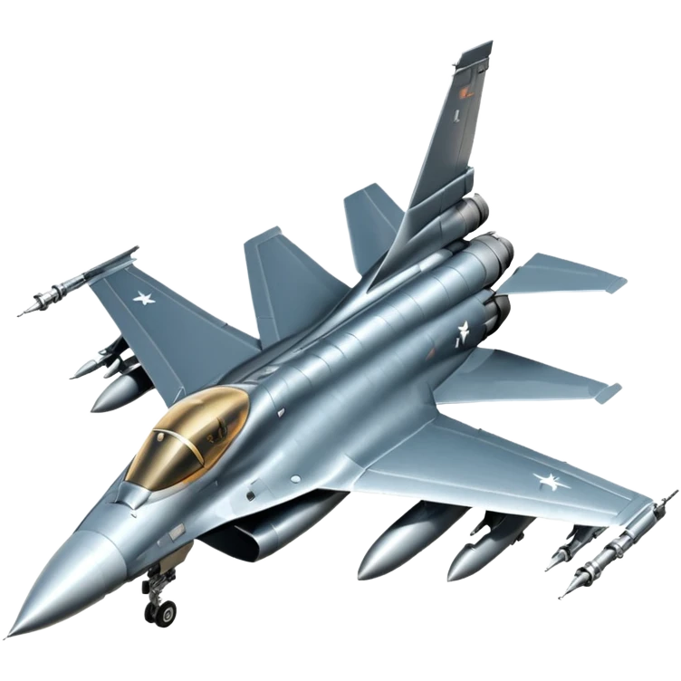 F-16 Model bir Jet emoji