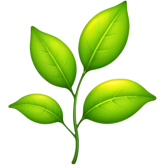 lemon leaf emoji