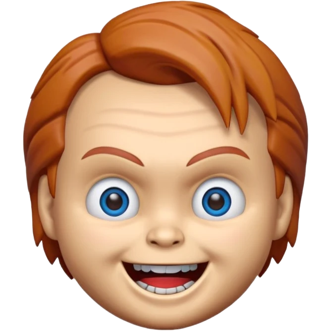 Un emojin de chuky emoji