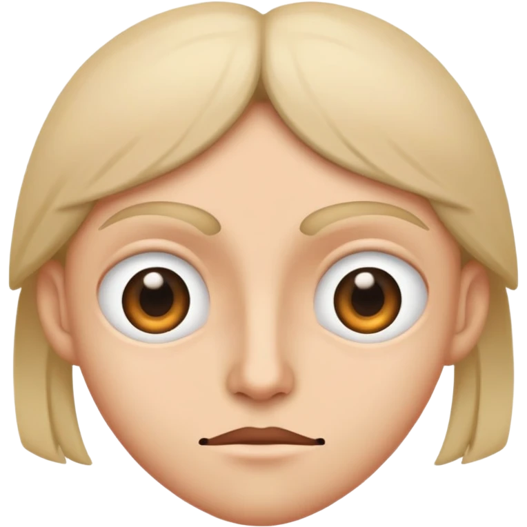crooked eyes emoji