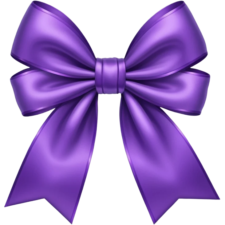 purple bow png form  emoji