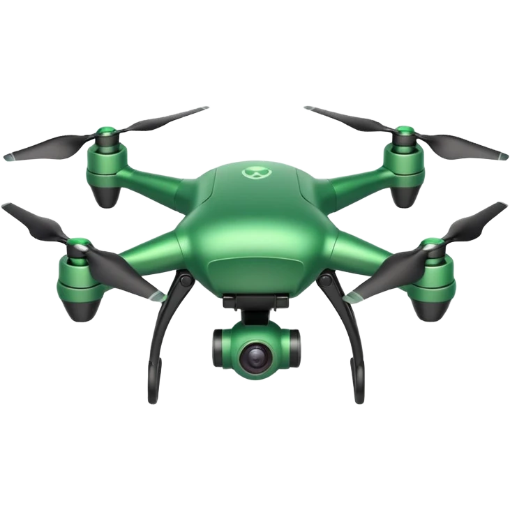 Green Drone – sensor array emoji