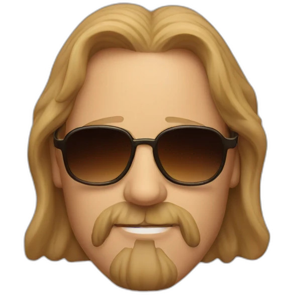 the big lebowski sunglasses emoji
