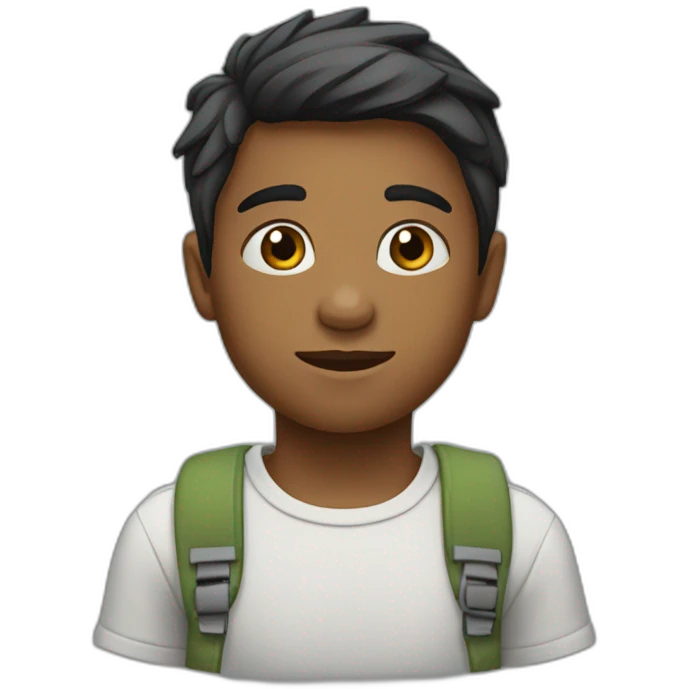 Niños abrazándose emoji