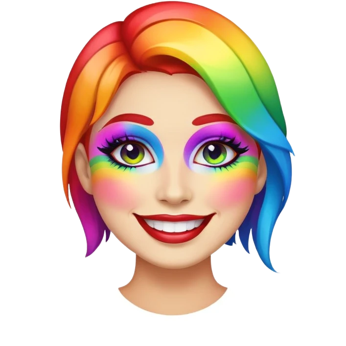Gay pride emoji