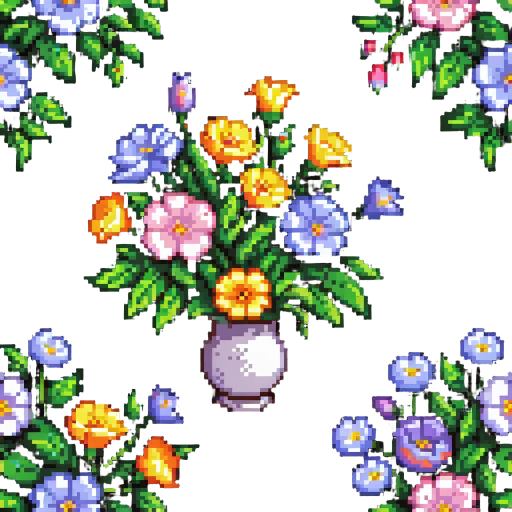 bouquet of spring flowers emoji