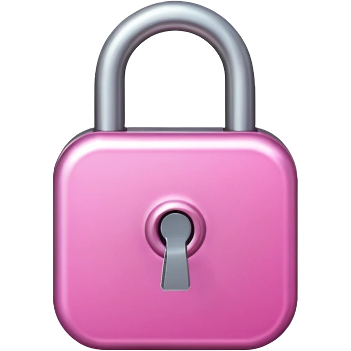 pink unlock emoji