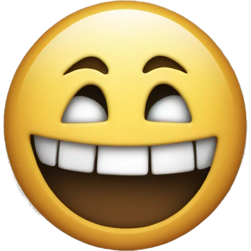 A scrap with a smile on it emoji