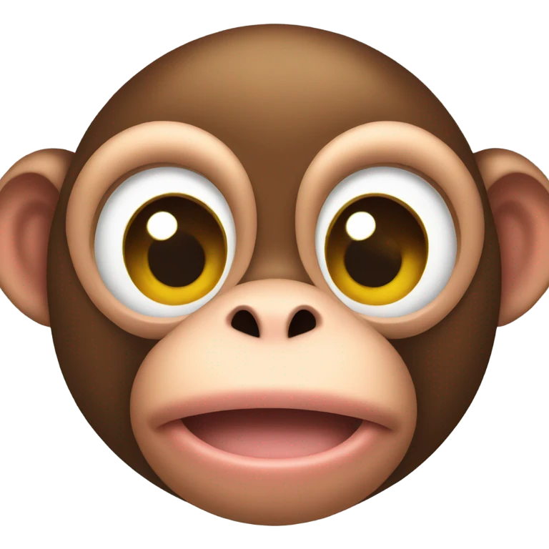 Ham monkey emoji