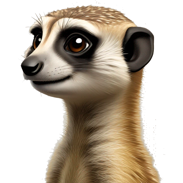meerkat see right down corner emoji