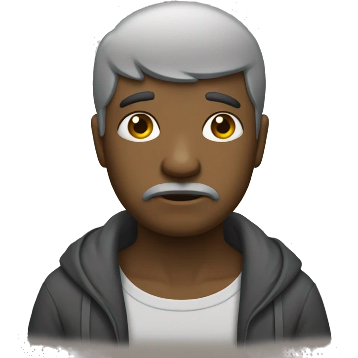 Palhaço triste emoji