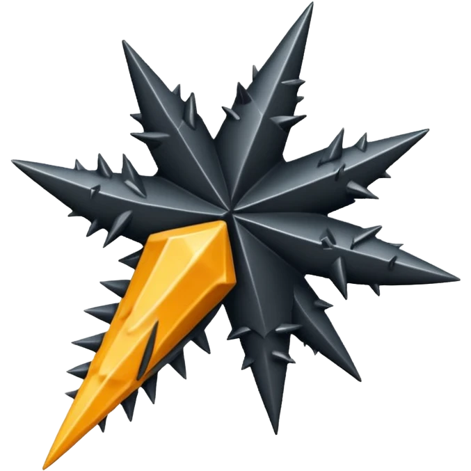 Caltrop emoji