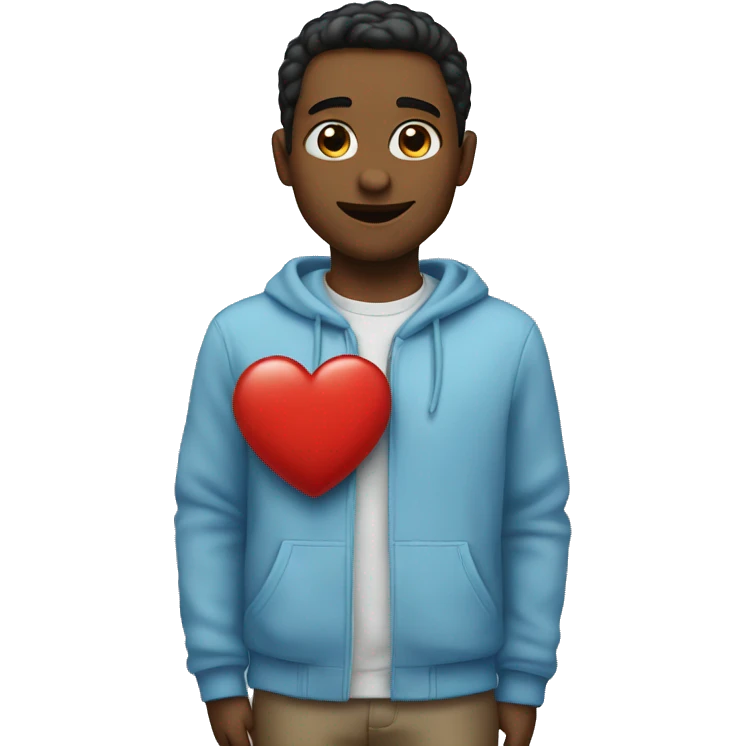 Heart bluw emoji