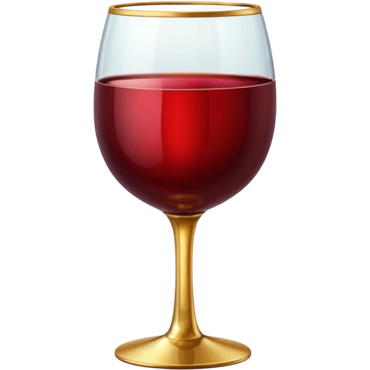 golden wine glass like holy grail emoji