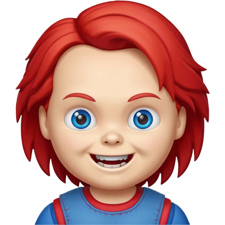 Un emojin de chuky emoji