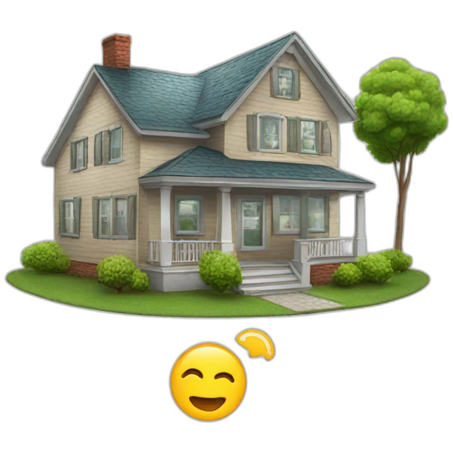 Sold home sign emoji