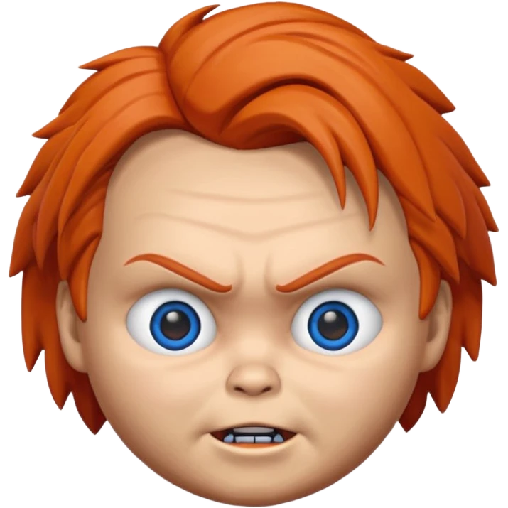 Un emojin de chuky emoji