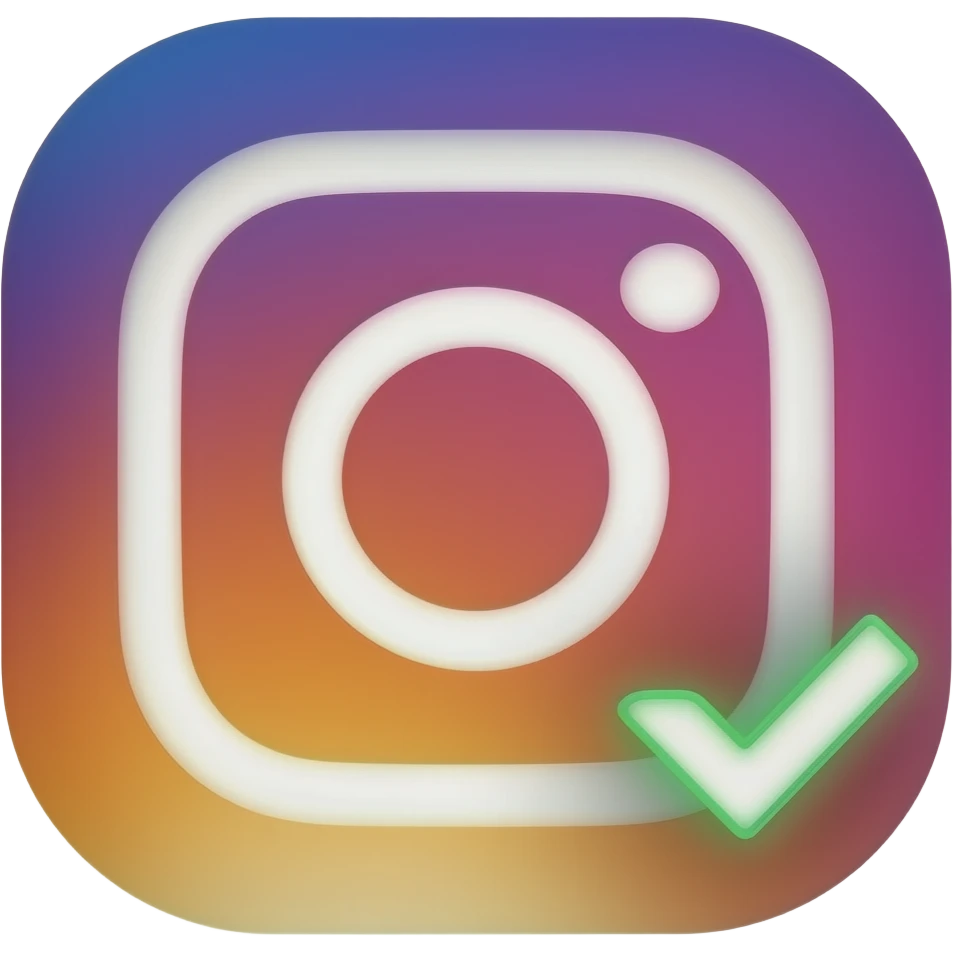 Verificado de Instagram emoji