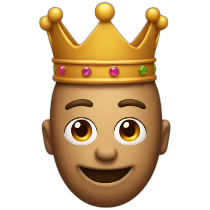poop-with-a-crown emoji