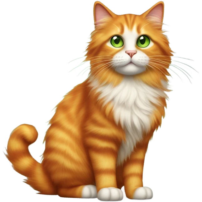 orange cat emoji