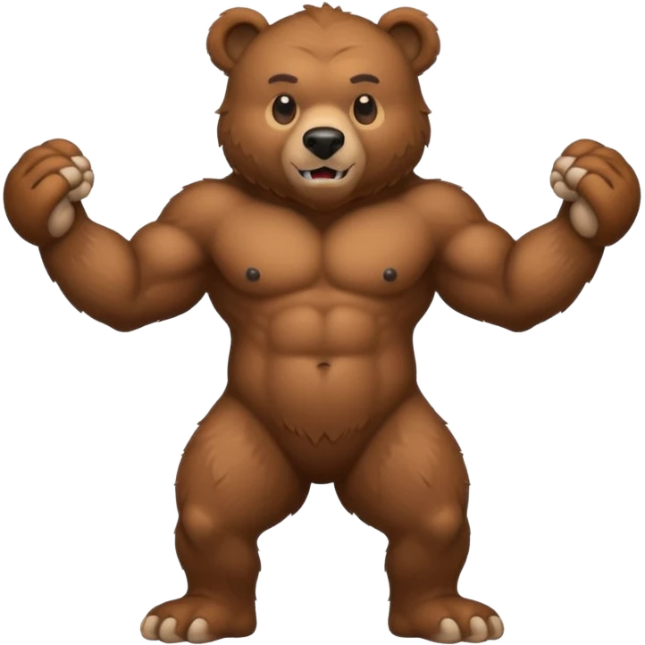 ayı ve pipi birleşimi bişey yap emoji