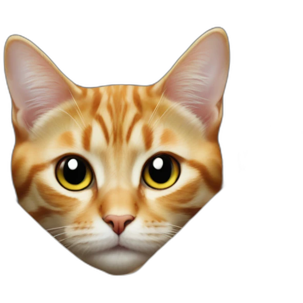 Cat hides in shopping bag emoji